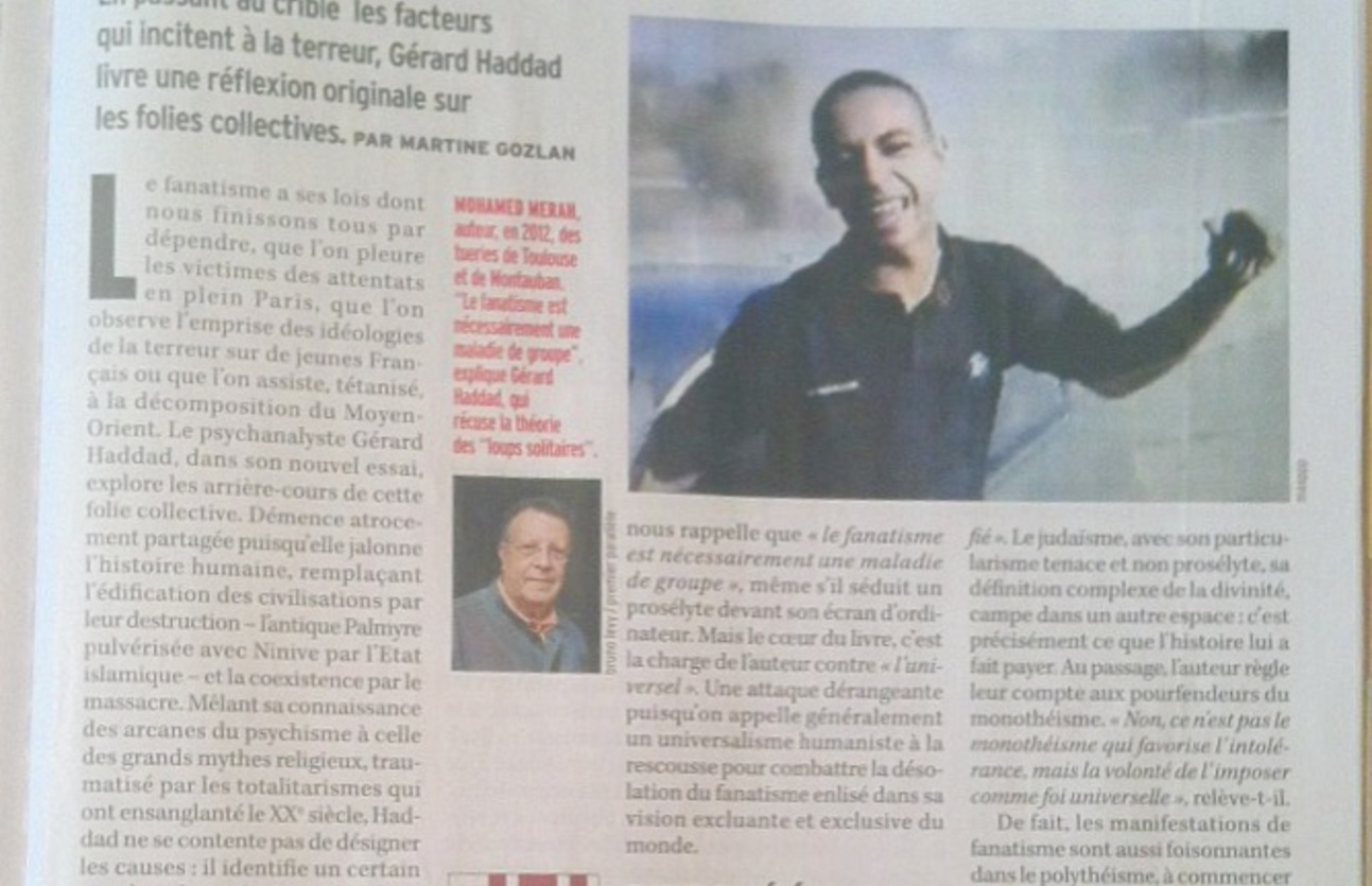 ’Dans la main droite de Dieu’ parmi les livres à lire sur le fanatisme